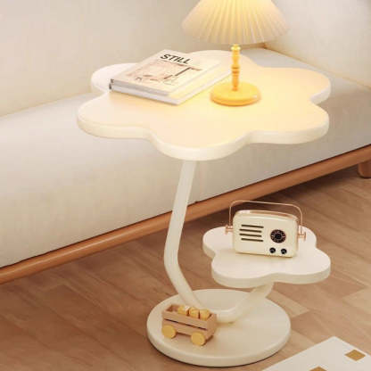 Art Deco Iron 2-Tier Table