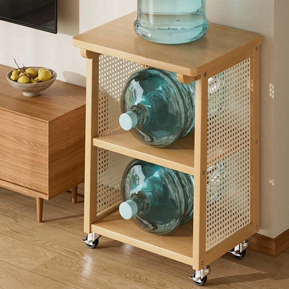 Japanese Bamboo 3-Tier Cart