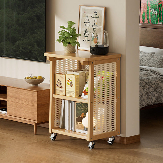 Japanese Bamboo 3-Tier Cart