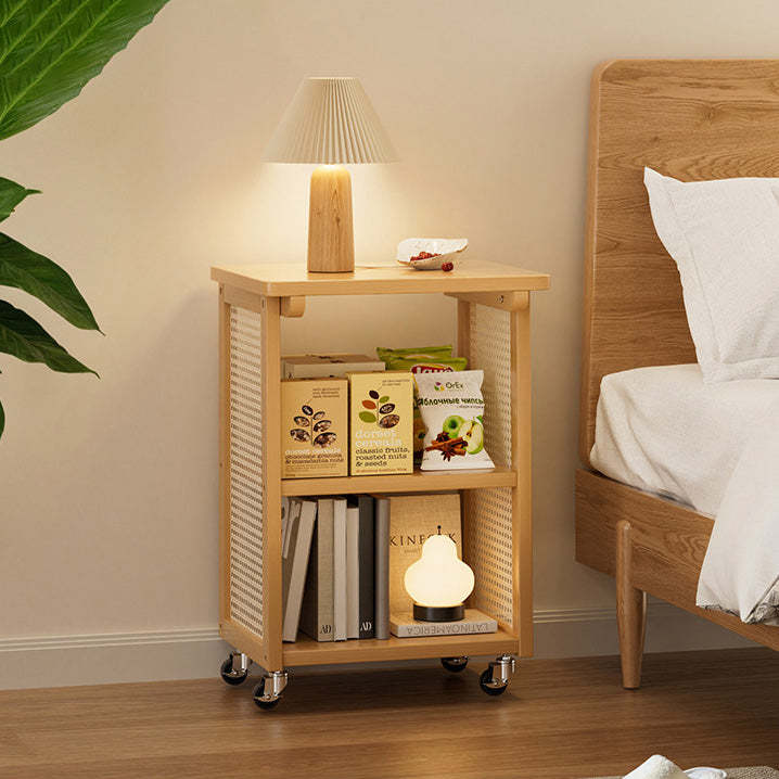 Japanese Bamboo 3-Tier Cart