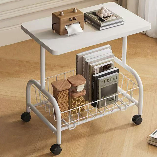 Minimalist Metal Rectangular End Table