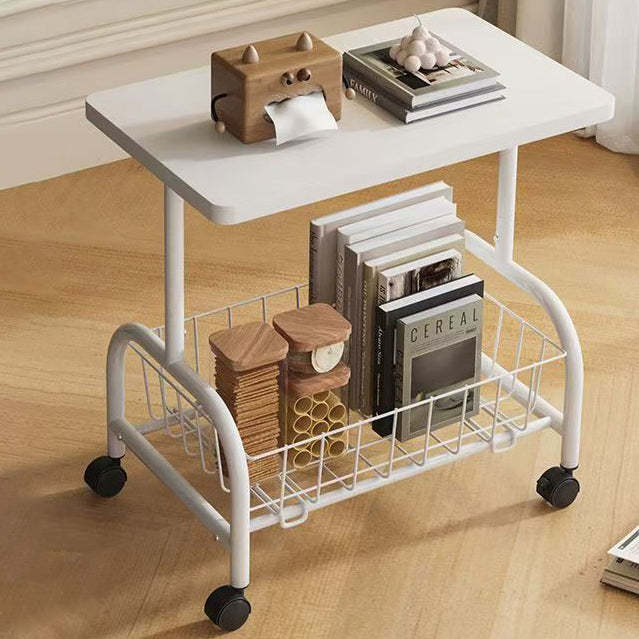 Minimalist Metal Rectangular End Table