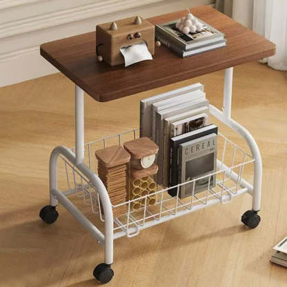 Minimalist Metal Rectangular End Table