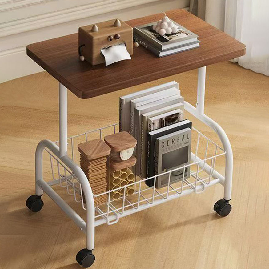 Minimalist Metal Rectangular End Table