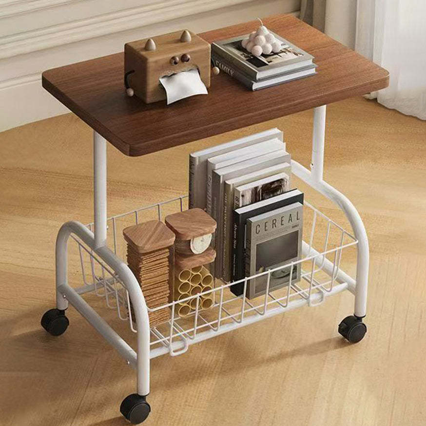 Minimalist Metal Rectangular End Table