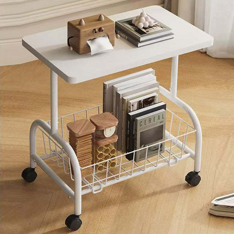 Minimalist Metal Rectangular End Table