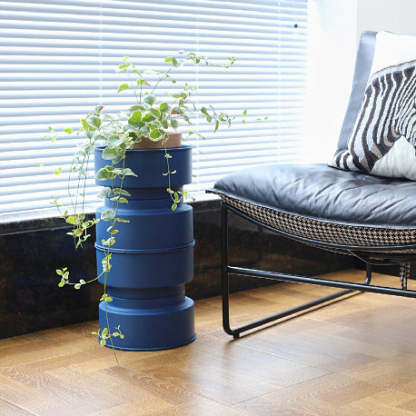 Nordic Metal Cylindrical Side Table