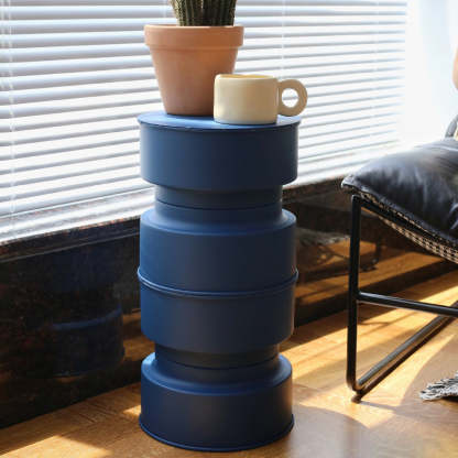 Nordic Metal Cylindrical Side Table