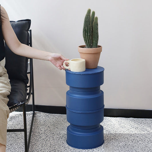Nordic Metal Cylindrical Side Table