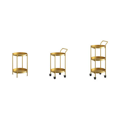 Nordic Iron Movable Side Table 2/3-Tier