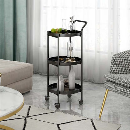 Nordic Iron Movable Side Table 2/3-Tier