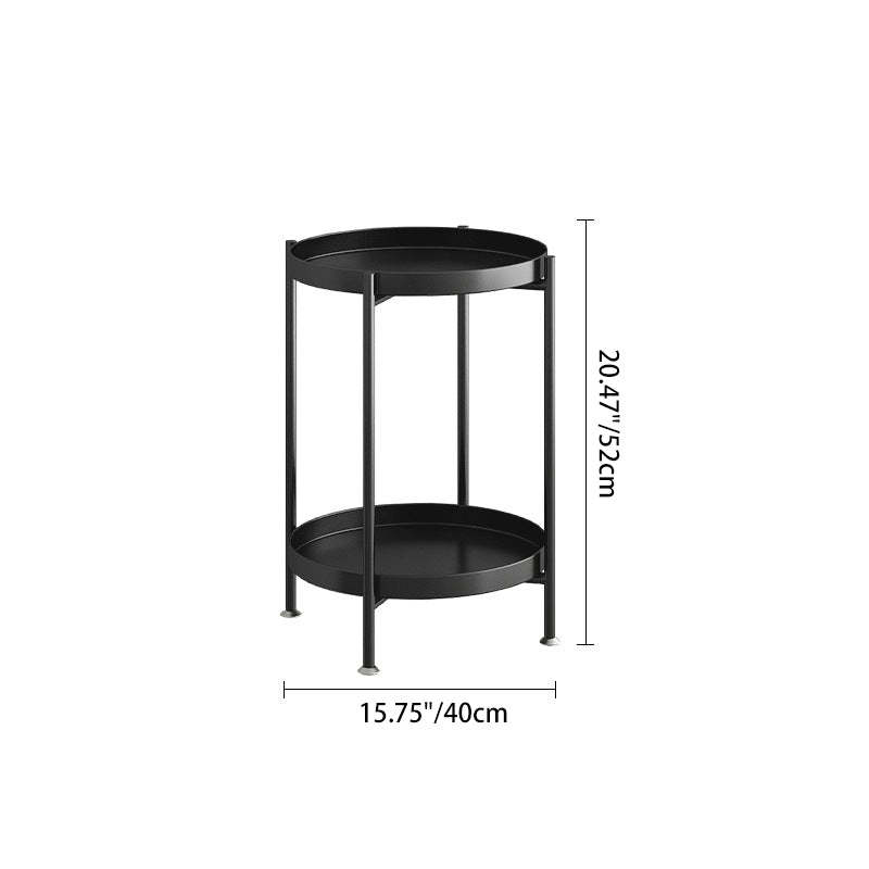 Nordic Iron Movable Side Table 2/3-Tier