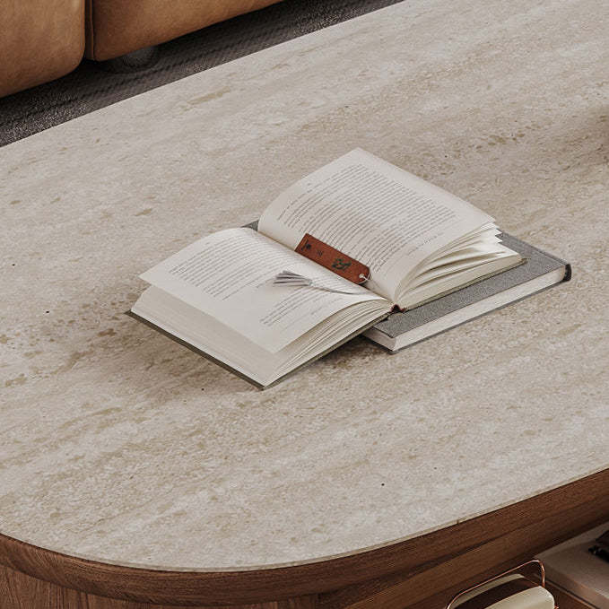 Retro Wood 2-Drawer Pull-Out Shelf