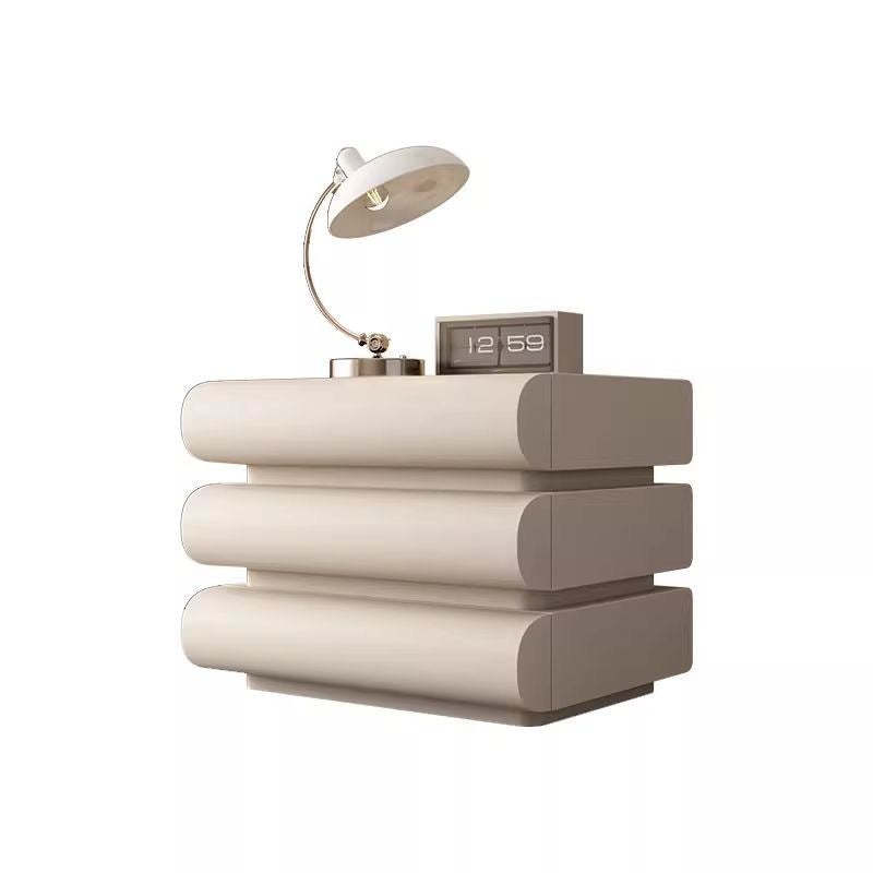 Minimalist Microfiber Leather 2/3-Drawer Nightstand