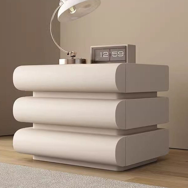 Minimalist Microfiber Leather 2/3-Drawer Nightstand