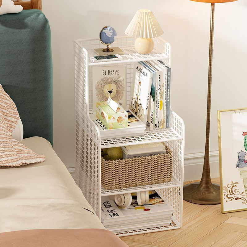 Minimalist Iron 4-Tier Side Cabinet Nightstand