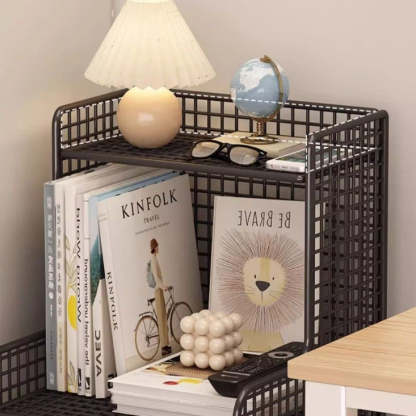 Minimalist Iron 4-Tier Side Cabinet Nightstand