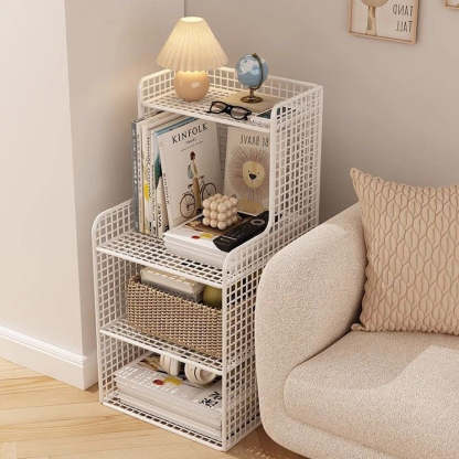 Minimalist Iron 4-Tier Side Cabinet Nightstand