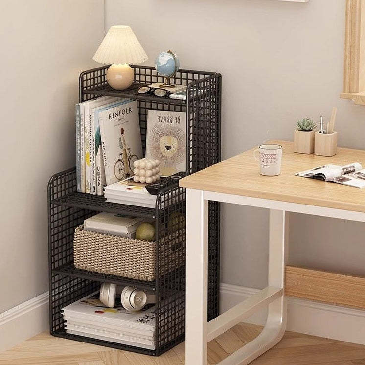 Minimalist Iron 4-Tier Side Cabinet Nightstand