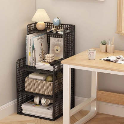Minimalist Iron 4-Tier Side Cabinet Nightstand