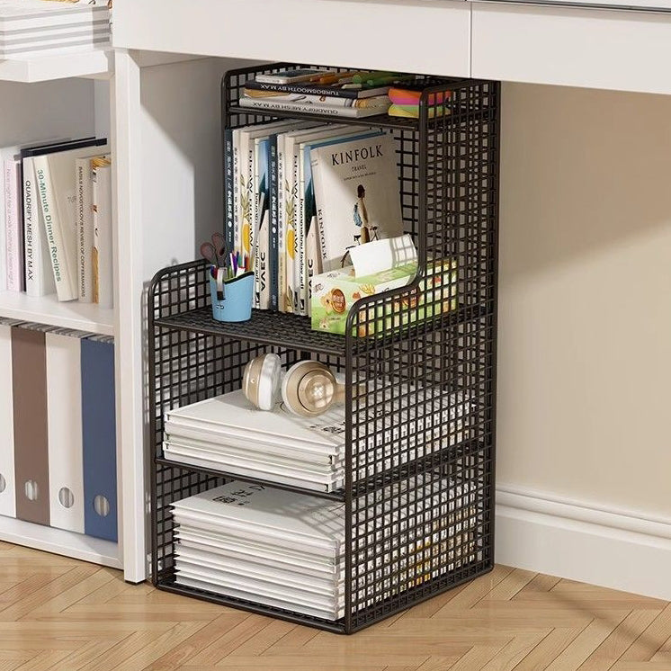 Minimalist Iron 4-Tier Side Cabinet Nightstand