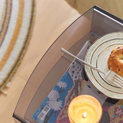 Nordic Beech Wood 2-Tier 1-Cabinet