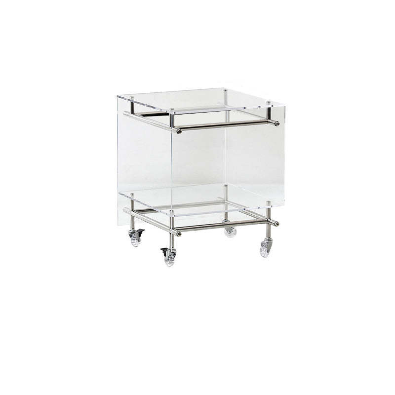 Nordic Acrylic 2-Tier Table