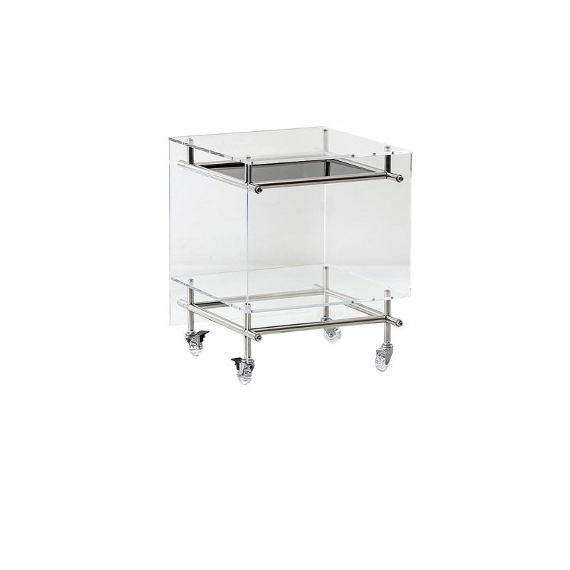 Nordic Acrylic 2-Tier Table