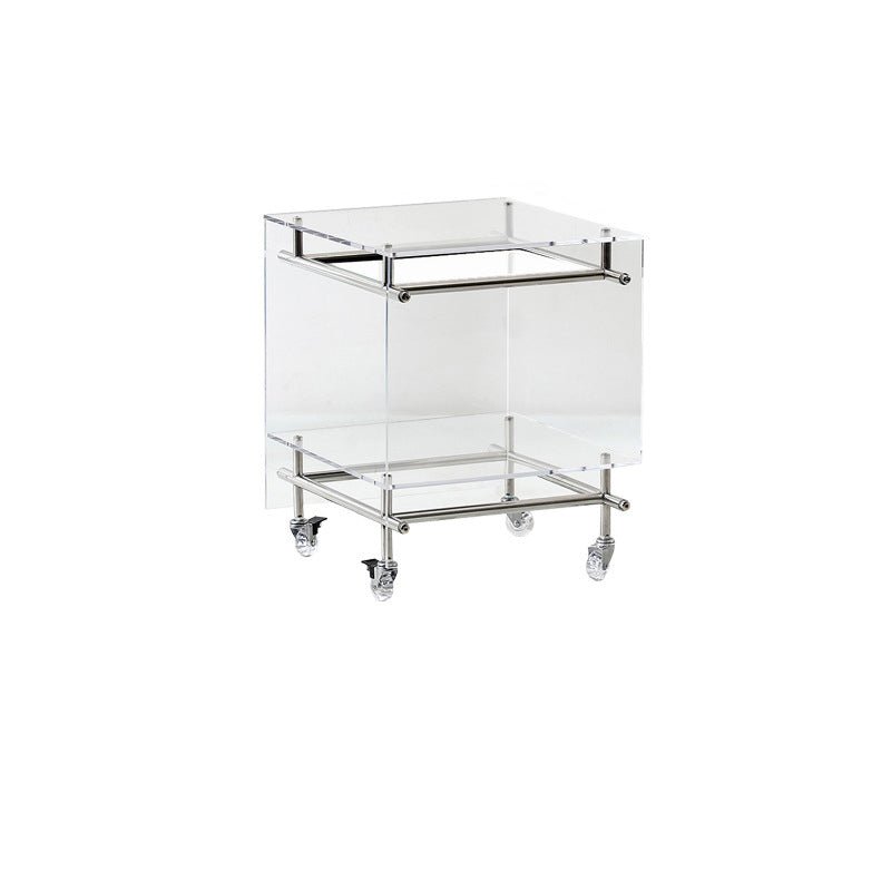 Nordic Acrylic 2-Tier Table