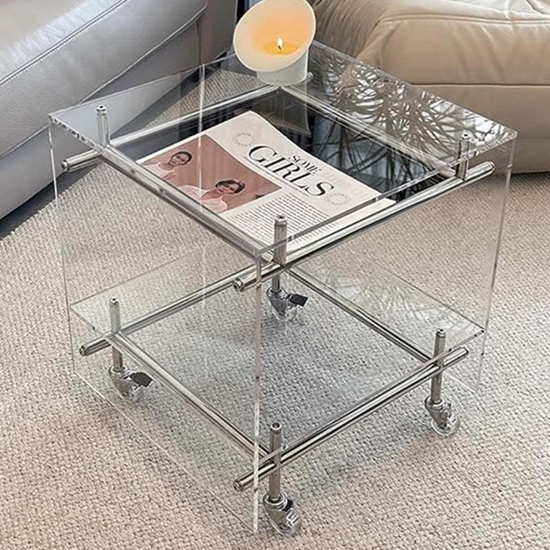 Nordic Acrylic 2-Tier Table