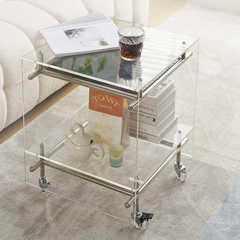 Nordic Acrylic 2-Tier Table