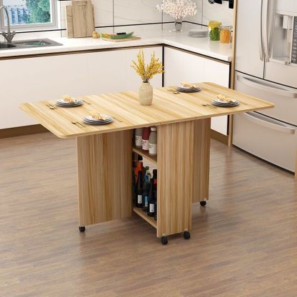 Minimalist Engineered Wood Square Table