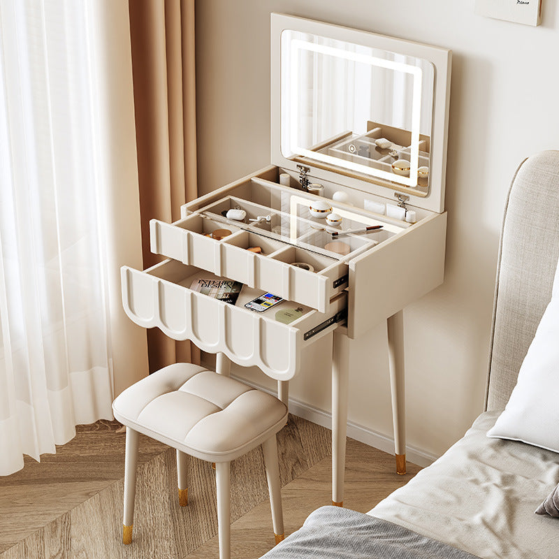 Minimalist Eco-Board Metal Arch Makeup Vanity