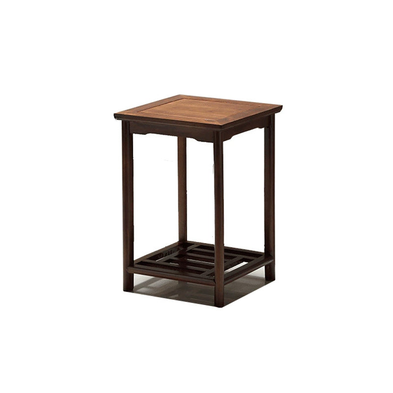 Chinese Solid Wood Carved Coffee Table Set