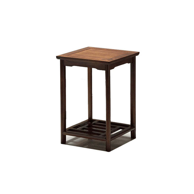 Lighom solid carved wood coffee tables for balcony — Table Only / Walnut