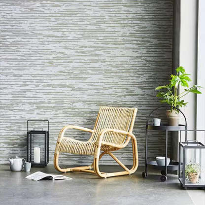 Japanese Imitation Rattan Glass Coffee Table