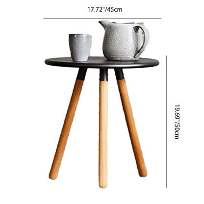 Japanese Imitation Rattan Glass Coffee Table
