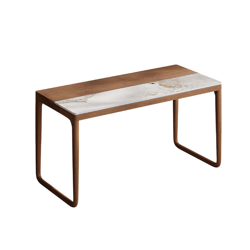 Chinese Slab Wood Coffee Table Chair Set