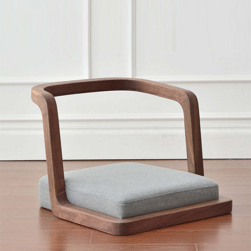 Japanese Ash Wood Low Coffee Table Chair Set