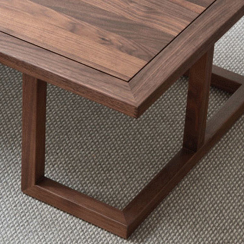 Japanese Ash Wood Low Coffee Table Chair Set