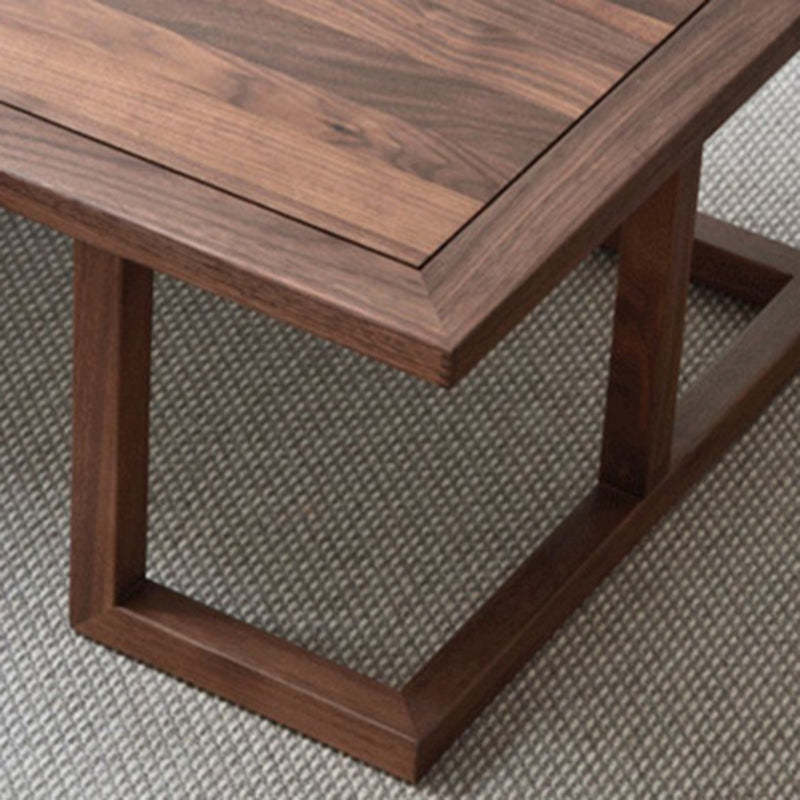 Japanese Ash Wood Low Coffee Table Chair Set