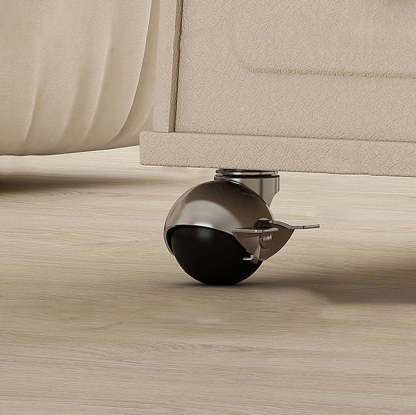 Minimalist Foldable Solid Wood Glass 2-Tier Coffee Table