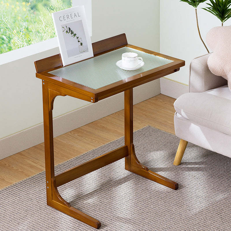 Lighom minimalist top end walnut end & side tables