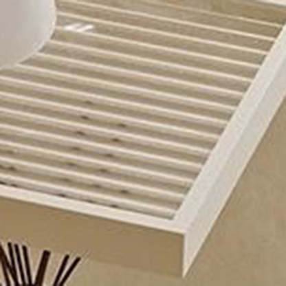 Minimalist Iron Glass Tiered End Table — 4 / White