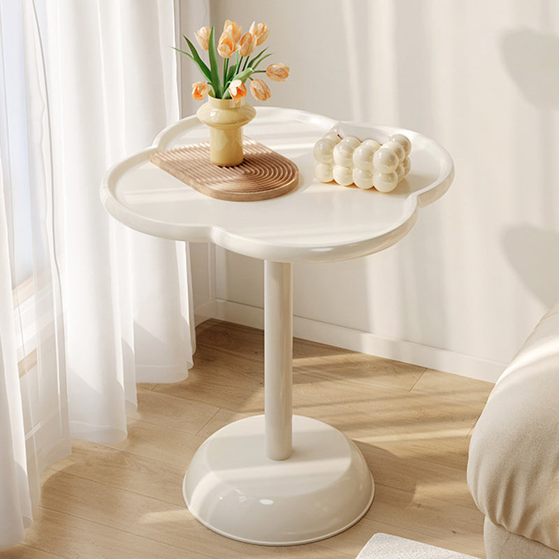 Minimalist Clover Spiral Wooden Coffee Table — Spiral / Gray
