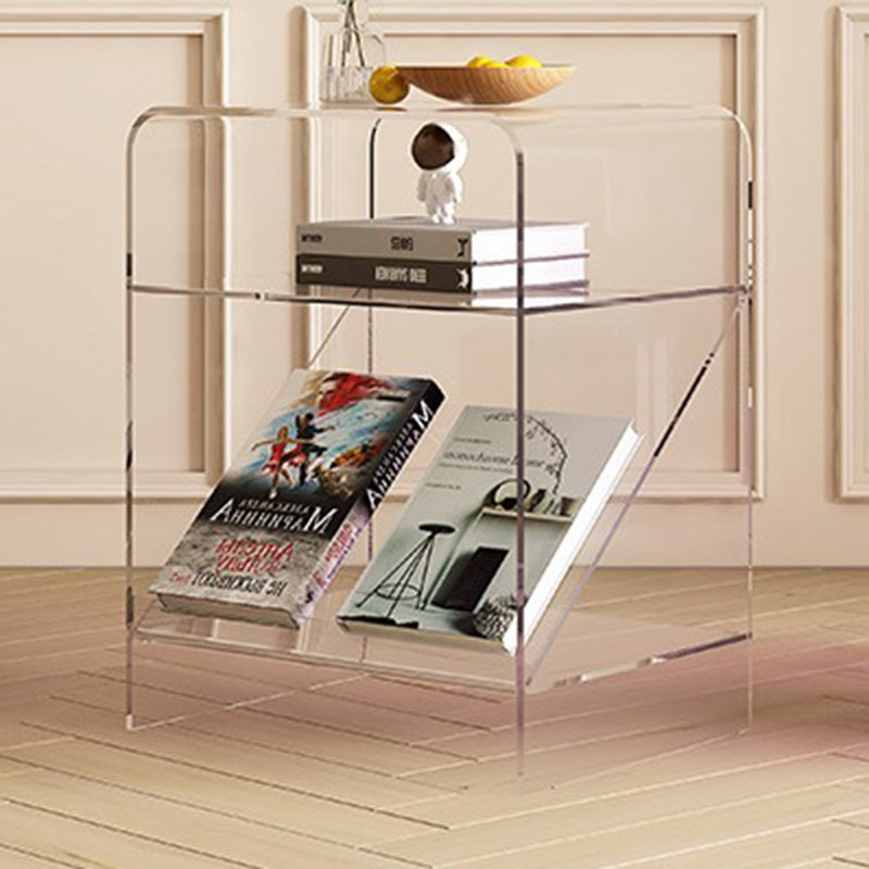 Minimalist Acrylic End Table 3-Tier