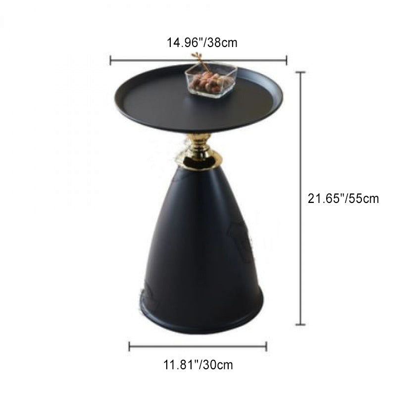 Luxury Cone Metal Coffee Table