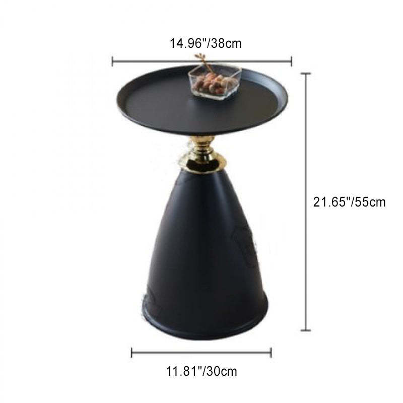 Luxury Cone Metal Coffee Table