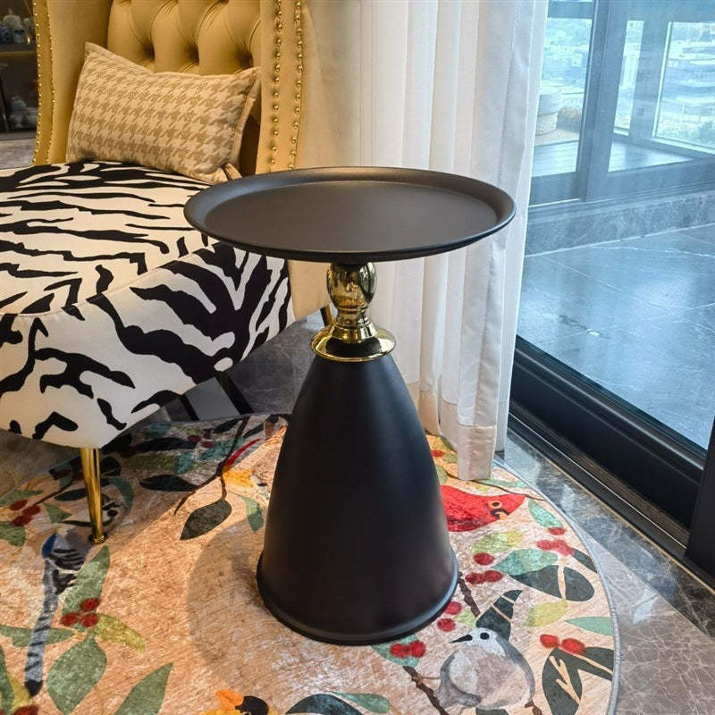 Luxury Cone Metal Coffee Table — Red