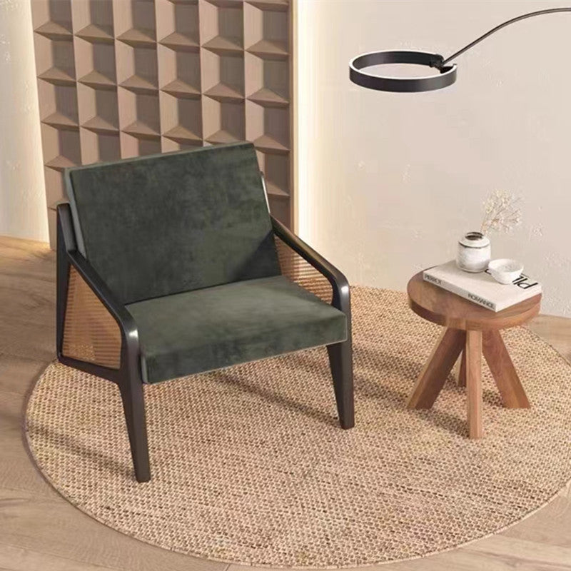 Nordic Round Quad Pedestal Wood Coffee Table